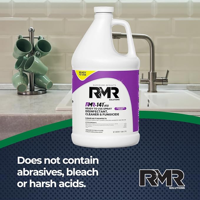 RMR-141 EPA Registered Mold and Mildew Killer, Eliminates Odors, Removes Mold - Image 5