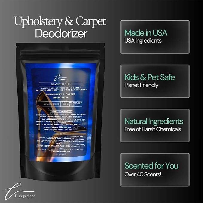Glamour Girl Carpet Freshener Powder 16 oz | Powerful Odor Eliminator - Image 5