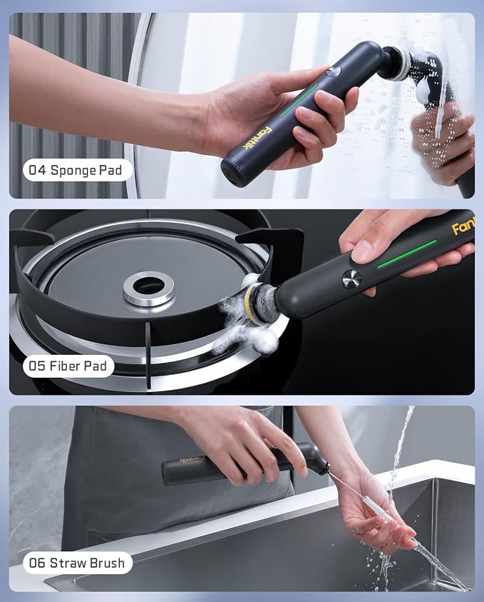 Fanttik G9 Nano Cordless Spin Scrubber - Image 5