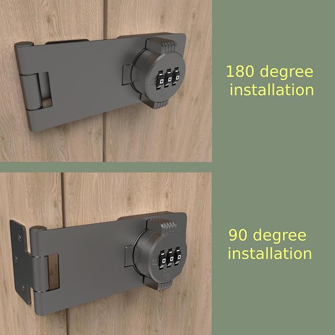 Keyless Combination Lock – 3-Digit Combination Lock - Image 3
