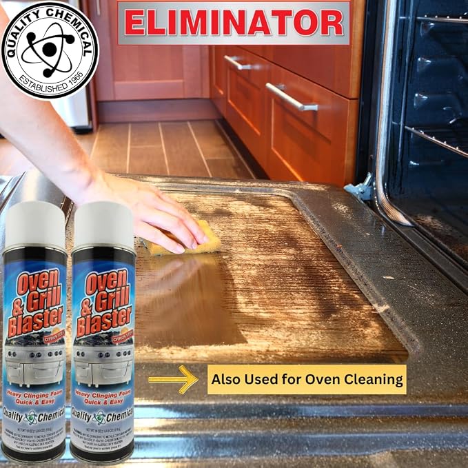 Quality Chemical Oven and Grill Blaster Heavy-Duty Oven Cleaner, Grease and - Image 3