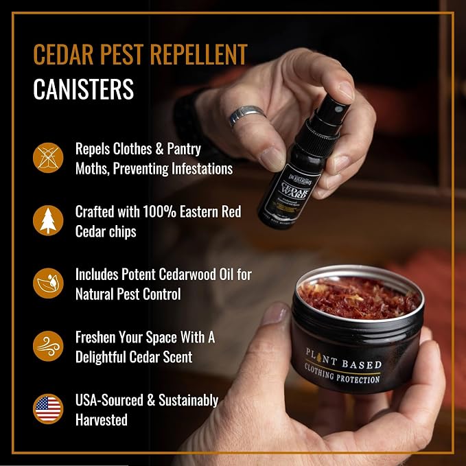 Dr. Killigan's Cedarwood Chip Canisters - Image 2