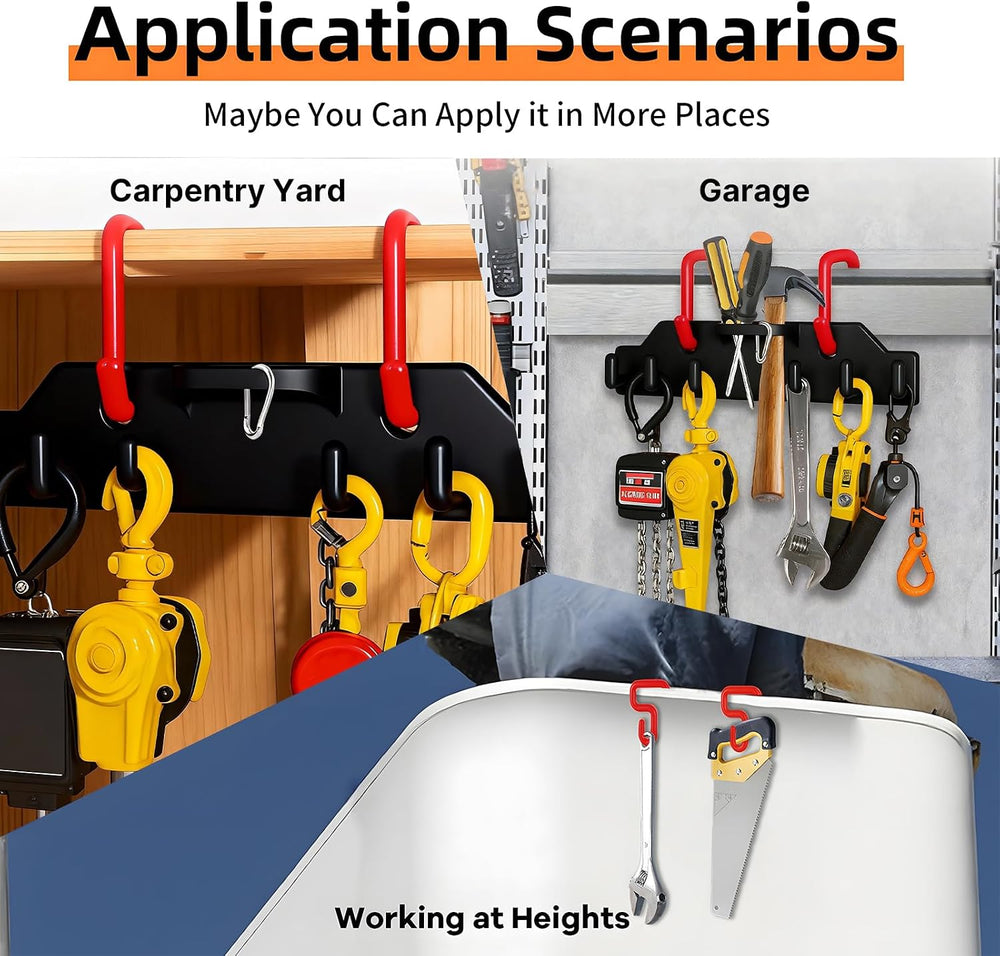Lineman Tool Board, Line Work Bucket Accessories with 2PCS 3" and2 PCS 2...