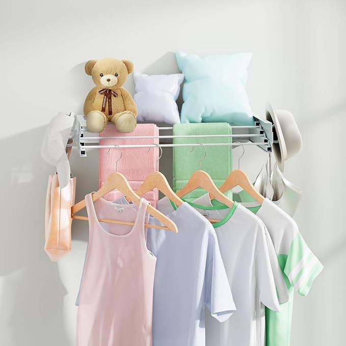 Wall Mounted Clothes Drying Rack - Image 7