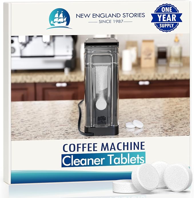 Coffee Machine Cleaner Descaler Tablets by NewEnglandStories