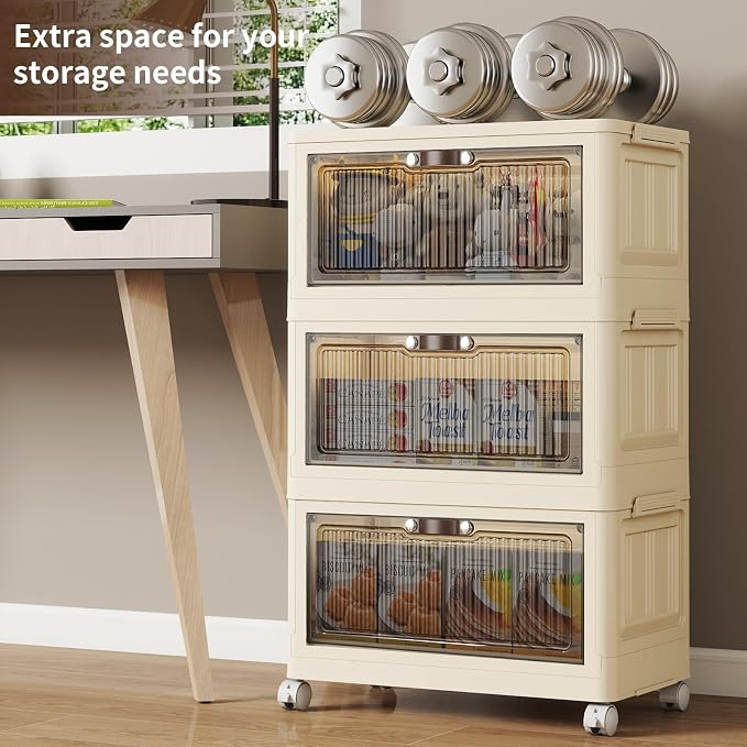3 Tier - 48QT Storage Bins - Image 4