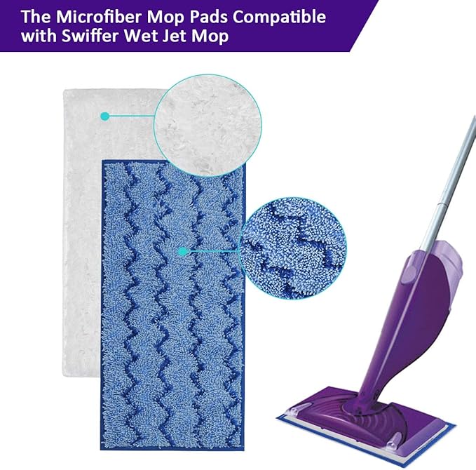 KEEPOW Reusable Mop Pads Compatible - Image 3