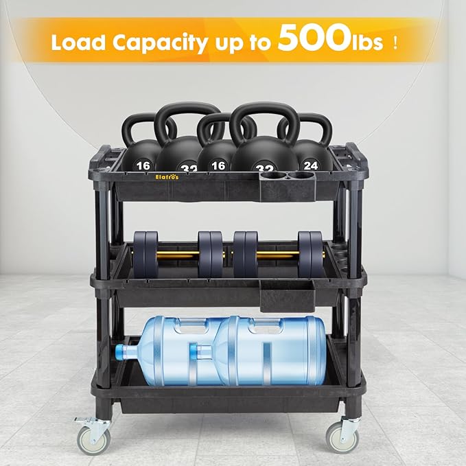 ELAFROS Multi-Use Utility Cart - Image 6