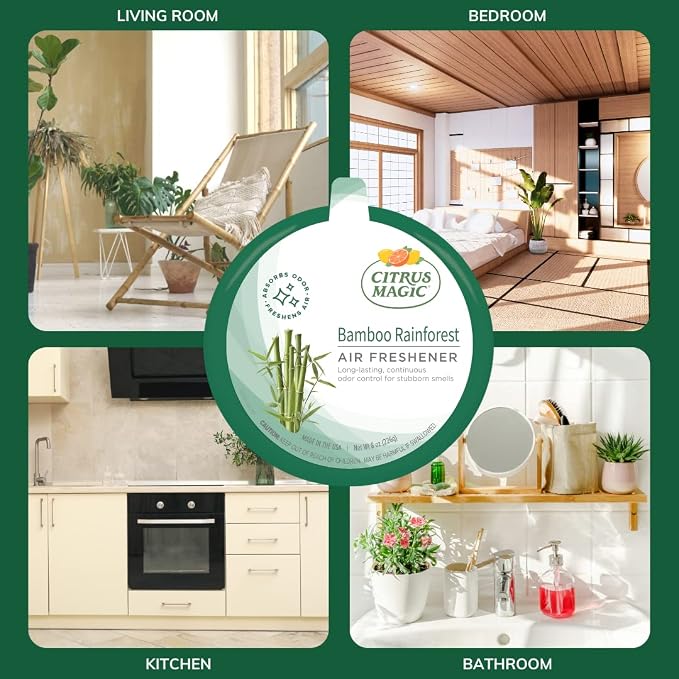 Citrus Magic Solid Air Freshener, Bamboo Rainforest - Image 5