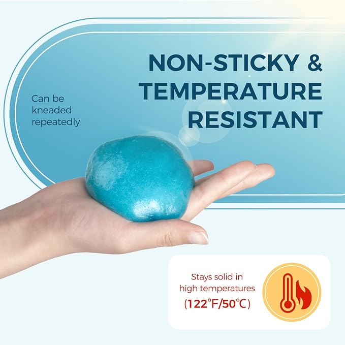 CLICK CLEAN 2Pcs Cleaning Gel for Car, 7oz Car Detailing Tools, Cleaning Putty - Image 3