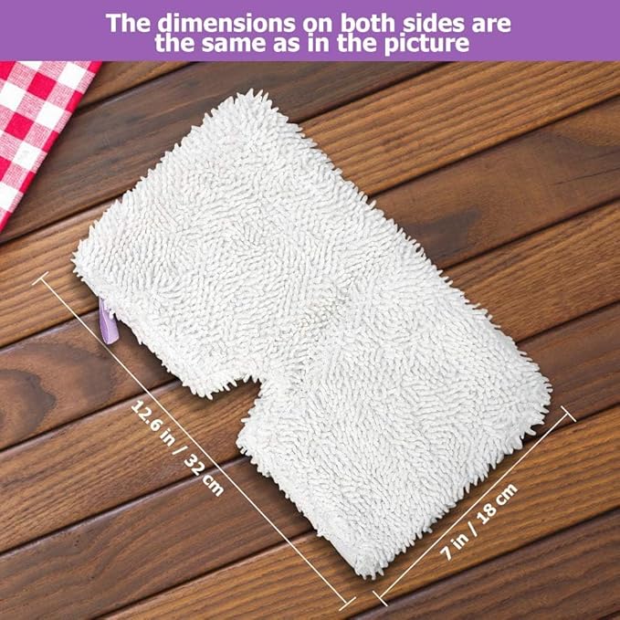 Replacement Steam Mop Pads for Shark Steam Mop Pads Compatible - Image 2