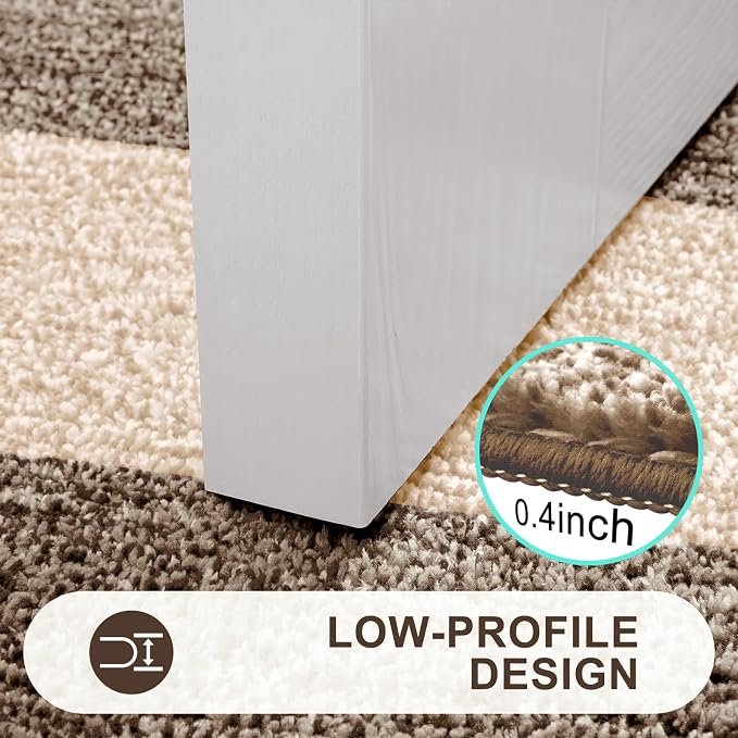 Kitinjoy Indoor Outdoor Door Mat, 71x47 Non-Slip Absorbent Dirt Trapper - Image 4