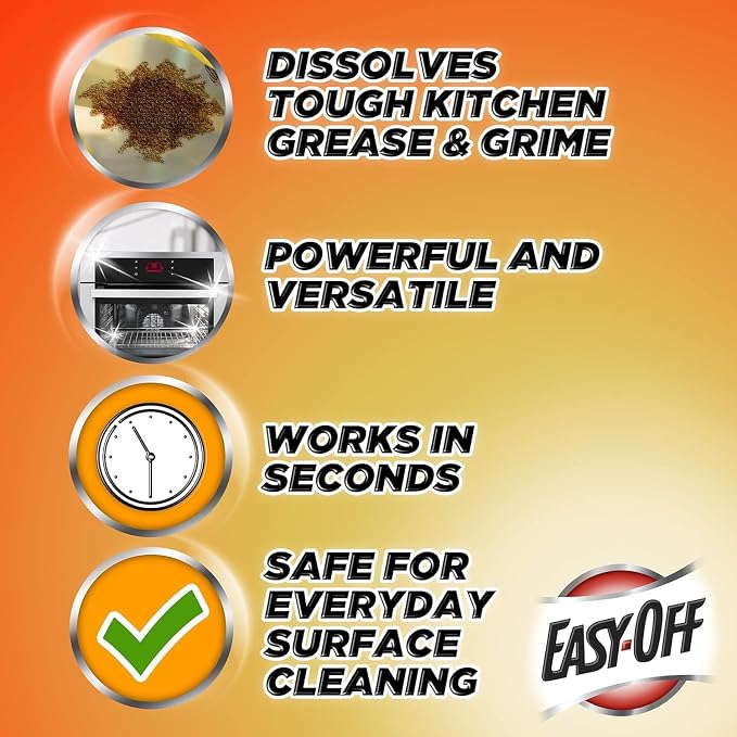 Easy-Off Specialty Kitchen Degreaser Cleaner, 16 Fl Oz - Image 5