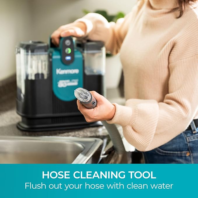 Kenmore KW1090 SpotLite Go 24V Cordless Brushless Portable Carpet Spot Cleaner - Image 5