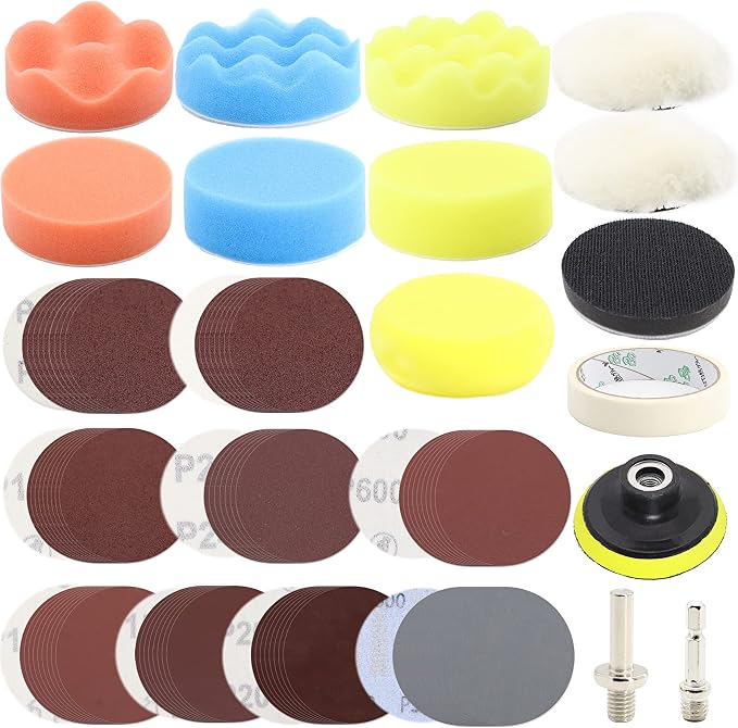 104PCS Car Headlight Restoration Kit by CTPICXM