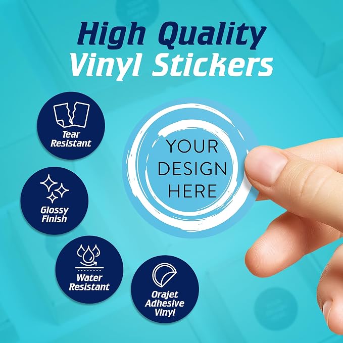 100 Custom Vinyl Stickers - Image 3