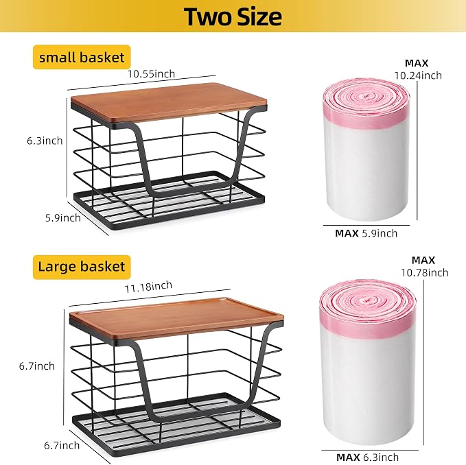 ALOCEO 2 Pack Stackable Storage Bins - Image 2