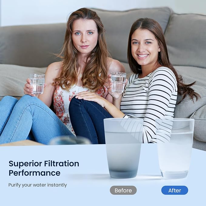 GLACIER FRESH Replacement for RPWFE, RPWF Refrigerator Water Filter, Compatible - Image 9