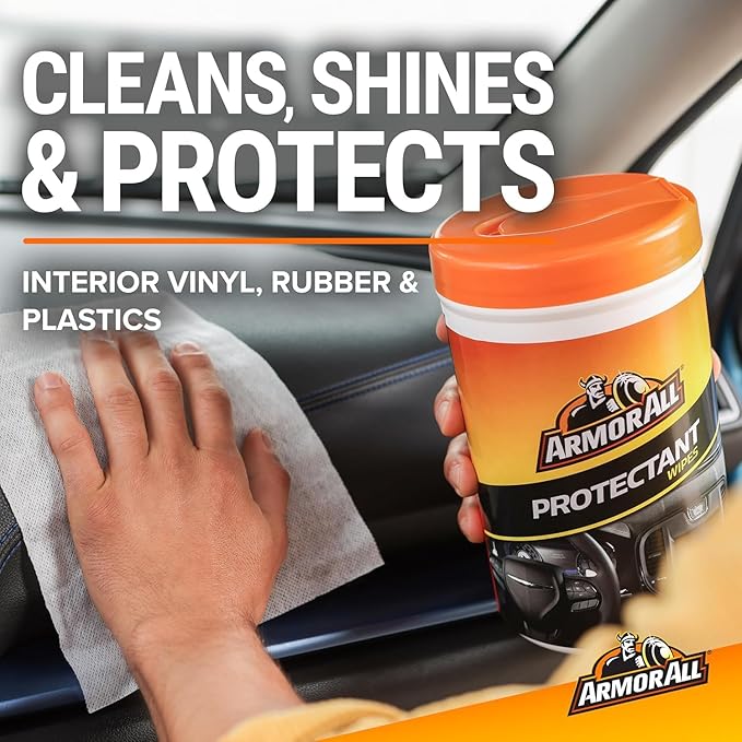 Armor All Car Interior Protectant Wipes, UV Protectant - Image 2