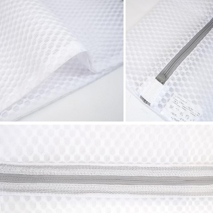 GOGOODA Mesh Laundry Bag for Delicates Set of 2 Lingerie Bags for Washing - Image 3