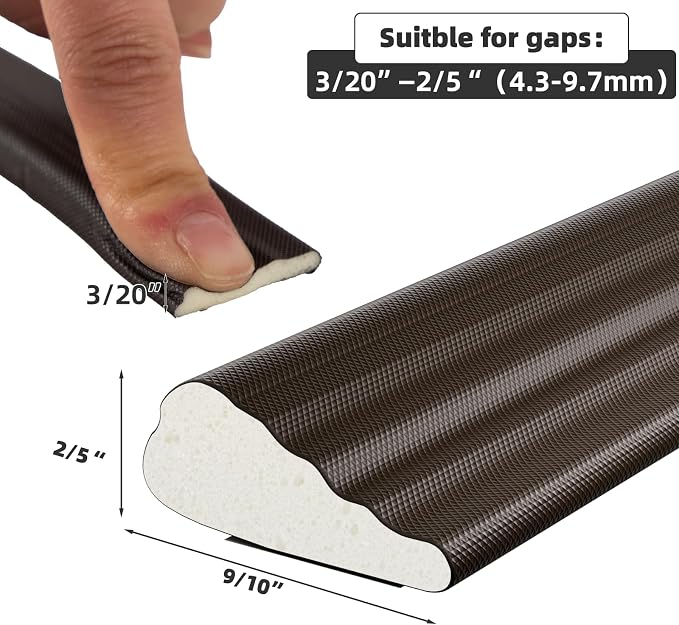 16.4 Ft Weather Stripping Seal Strip - Image 3