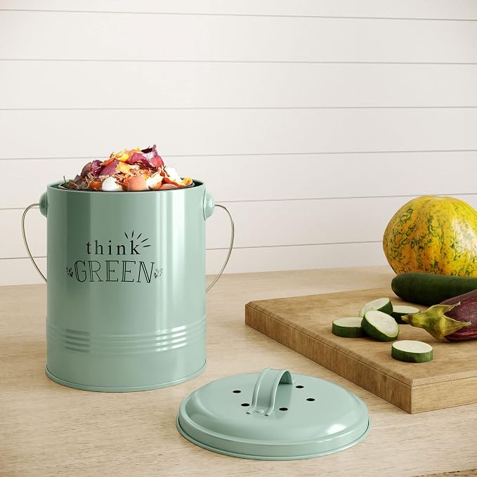 Barnyard Designs Compost Bin for Kitchen Counter - Image 2