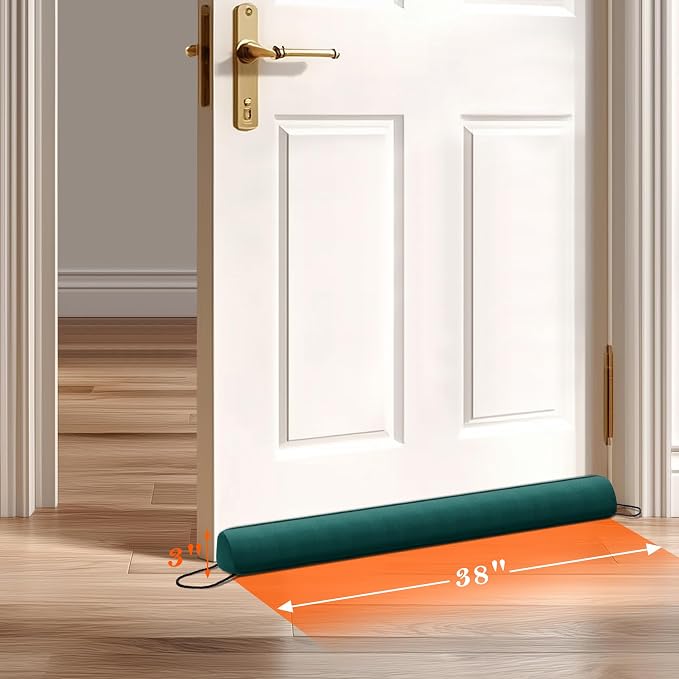 Sunolga 38" Door Draft Stopper Blocks Hot and Cold Air - Image 5