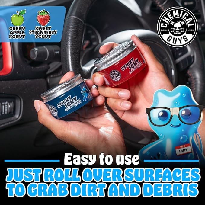 Chemical Guys Sticky Icky Car Cleaning Gel, Automotive Dust Car Crevice Cleaner - Image 7