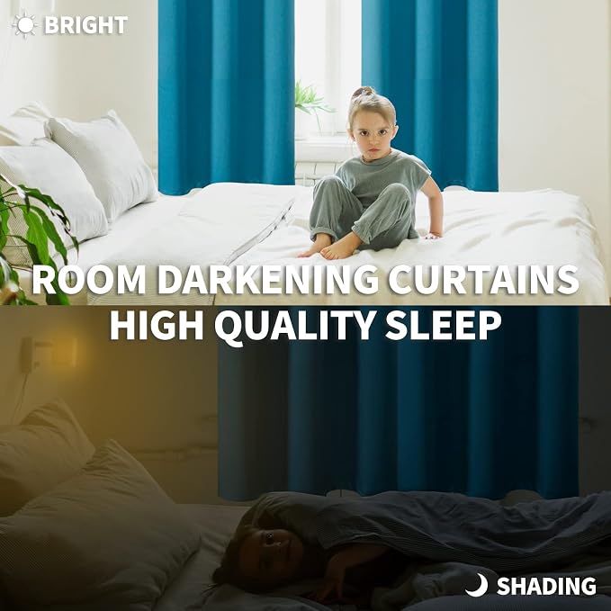 BGment Rod Pocket Blackout Curtains - Image 2