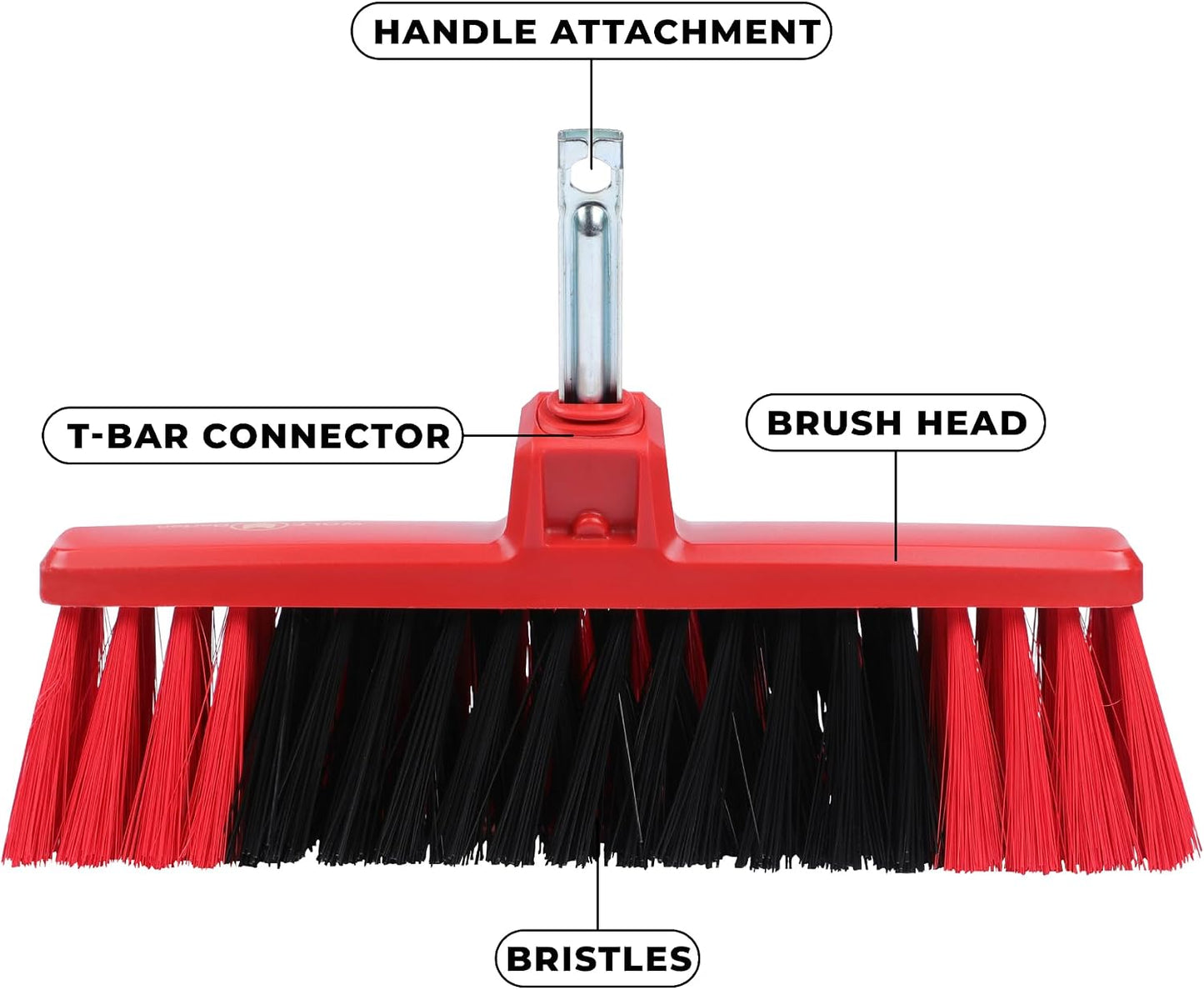 Wolf-Garten TB350M Multi-Change Patio Broom 35cm
