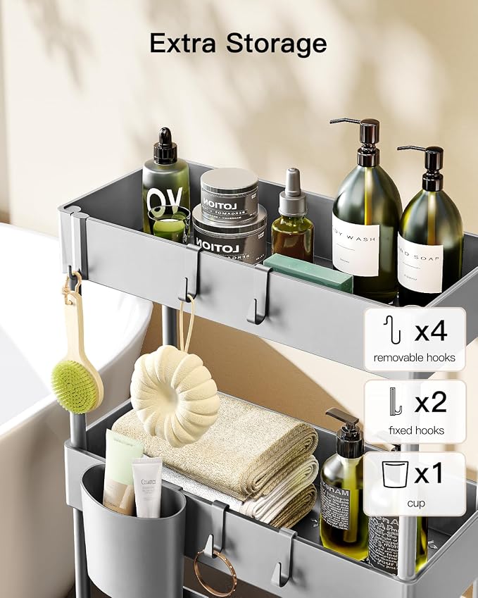 Pipishell Slim Storage Cart - Image 5