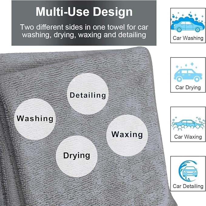 Single Microfiber Cleaning Cloth 40x40 cm - Image 4