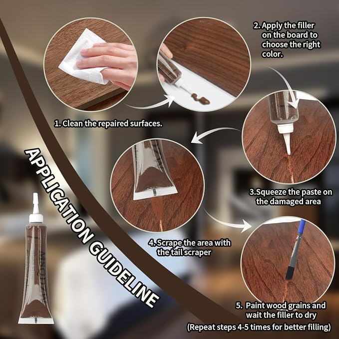 Wood Repair Kit, Wood Scratch Repair - Image 5