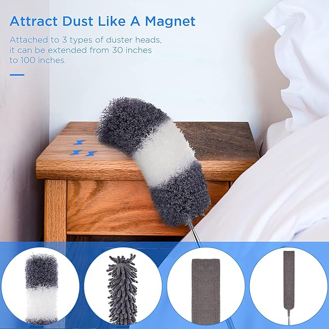 Microfiber Feather Duster Kit - Image 6