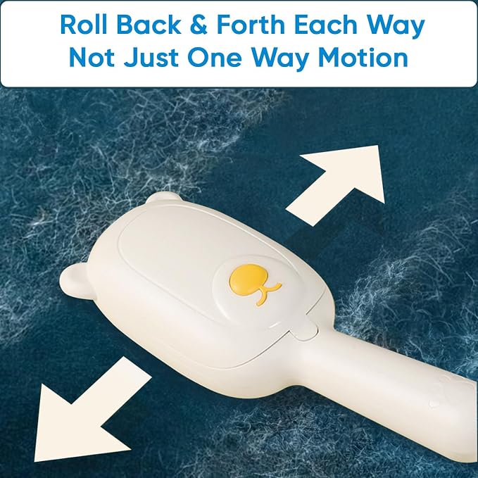 Pet Hair Remover Roller Compact Cat/Dog Hair Remover Deep Clean Convenient to - Image 5