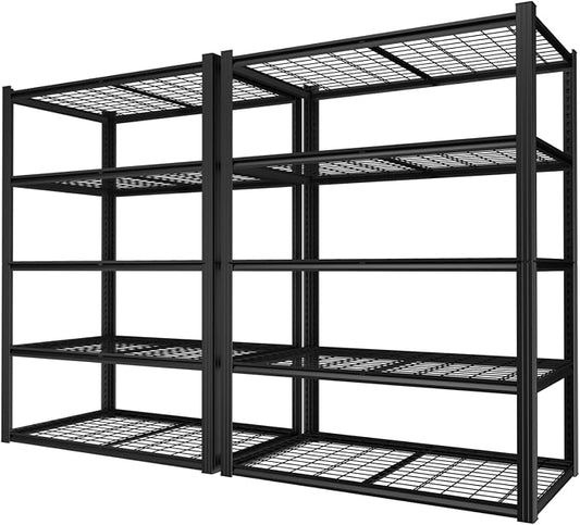 ROOMTEC 48" W Garage Shelving Heavy Duty, 2800LBS Storage Shelves, 5-Tier by ROOMTEC