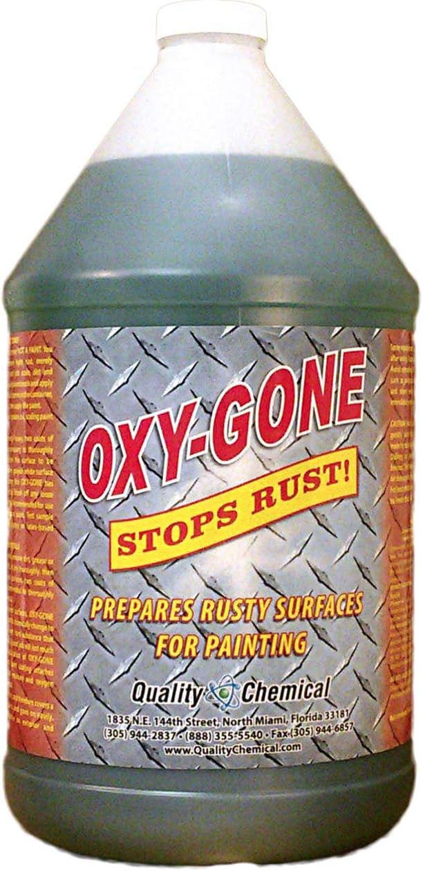 Quality Chemical Oxy-Gone Rust Remover and Metal Treatment/Rust Repair/Prepares by Quality+Chemical