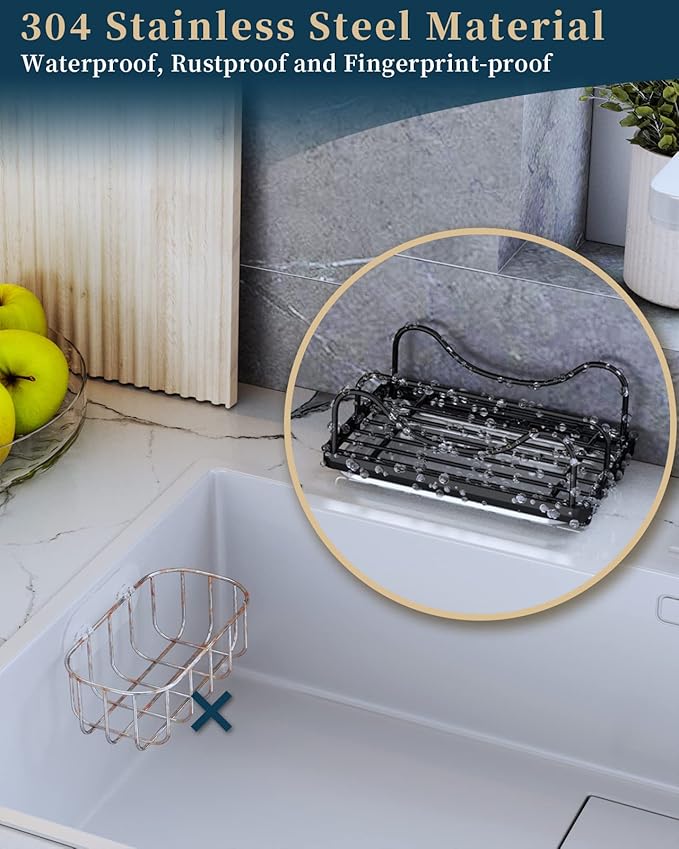 Consumest Sponge Holder for Kitchen Sink - Image 5