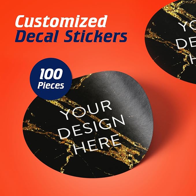 100 Custom Vinyl Stickers - Image 2