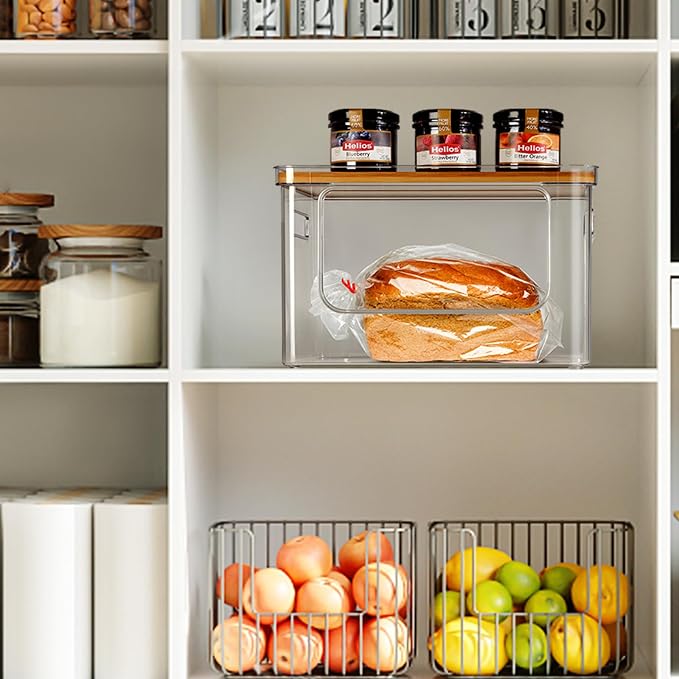 Hudgan Stackable Storage with Bamboo Top - Image 7