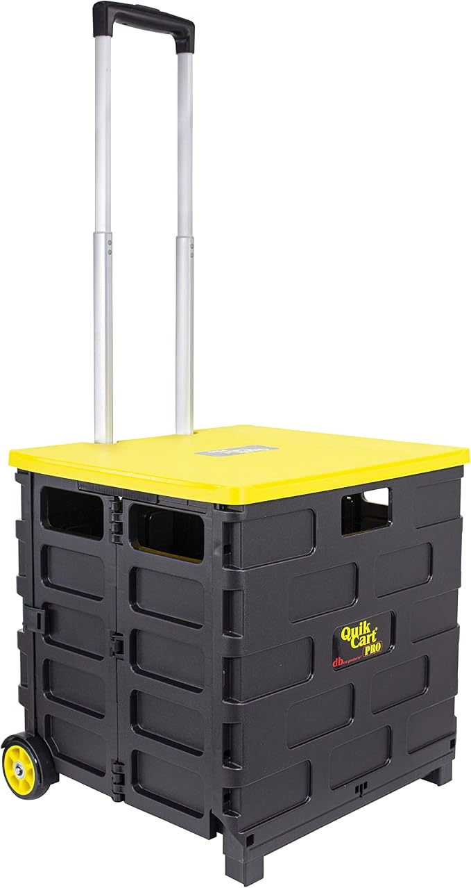dbest products Quik Cart Pro Wheeled Rolling Crate Teacher Utility by dbestproductsInc