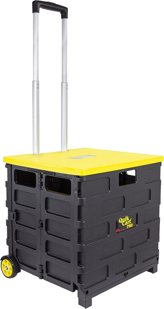 dbest products Quik Cart Pro Wheeled Rolling Crate Teacher Utility by dbestproductsInc