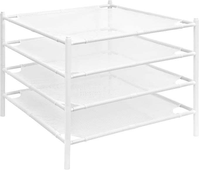 STORAGE MANIAC Sweater Drying Rack, Mesh Clothes Drying Rack, Stackable Laundry by STORAGEMANIAC