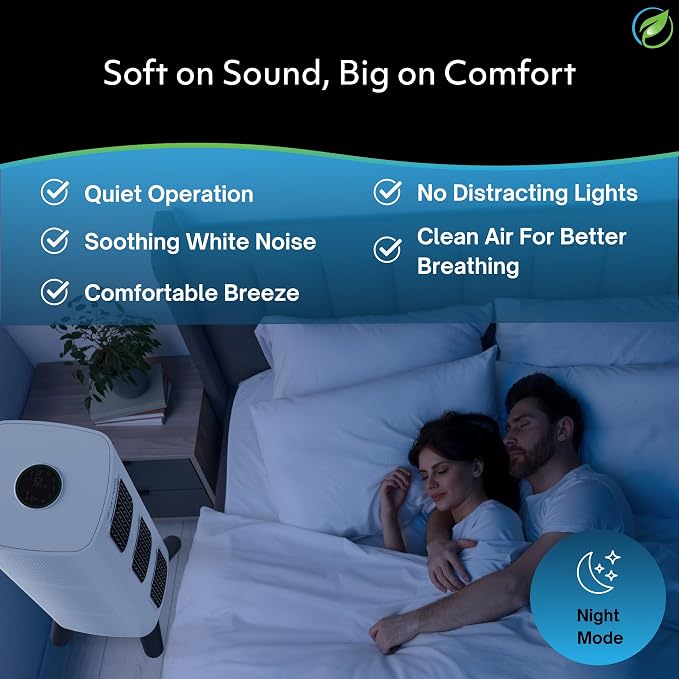 Air Oasis iAdaptAir 2.0 H13 HEPA Filter Air Purifier Reduces 99% of Viruses - Image 6