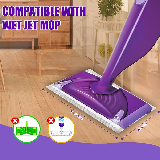 50 Pack Disposable Mop Pad Compatible - Image 6