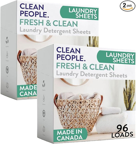 The Clean People Laundry Detergent Sheets by CleanPeople