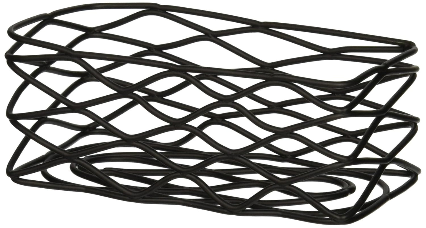 American Metalcraft BNSB3 Baskets, 4.5" Length x 2.25" Width, Black