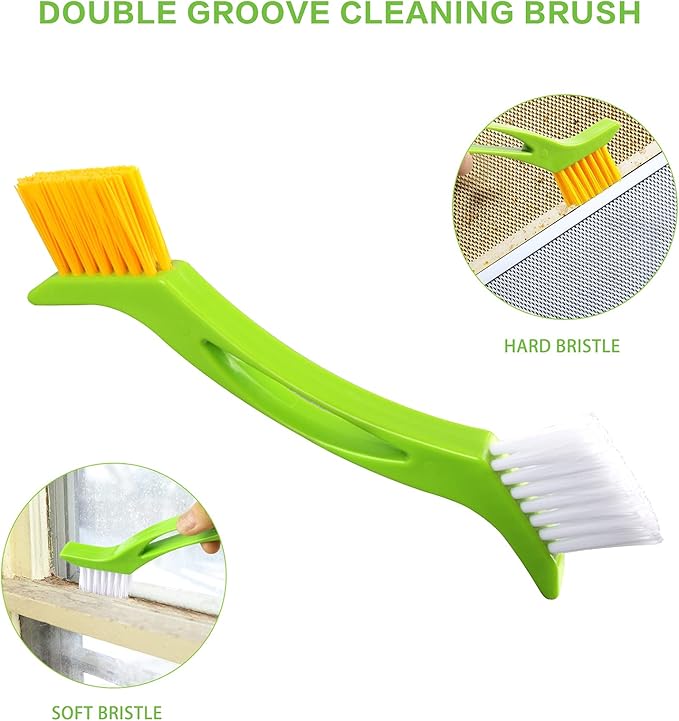 8 Pack Grout Cleaner Brush, Hand-held Groove Gap Cleaning Tools Tile Joint - Image 3
