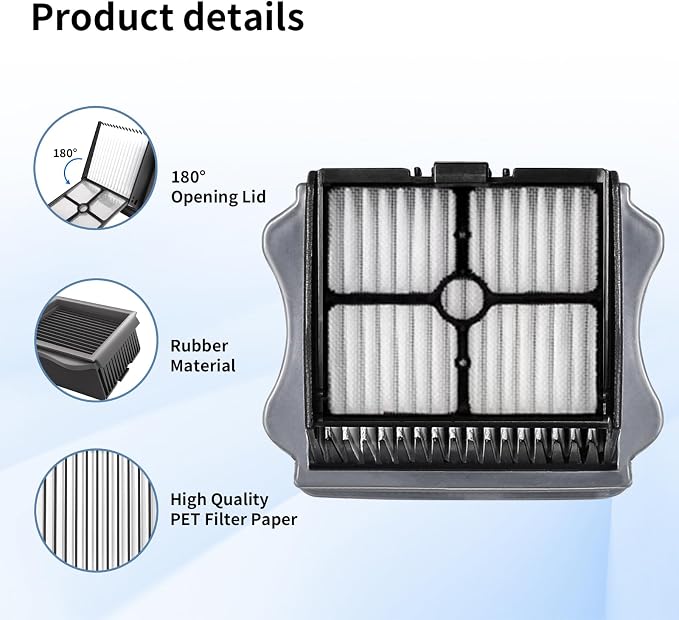 Roller Brush and Filters Replacement Compatible - Image 7
