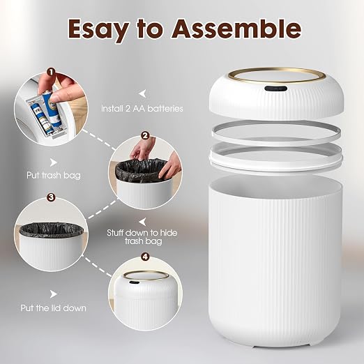 Procade Motion Sensor Trash Can - Image 6